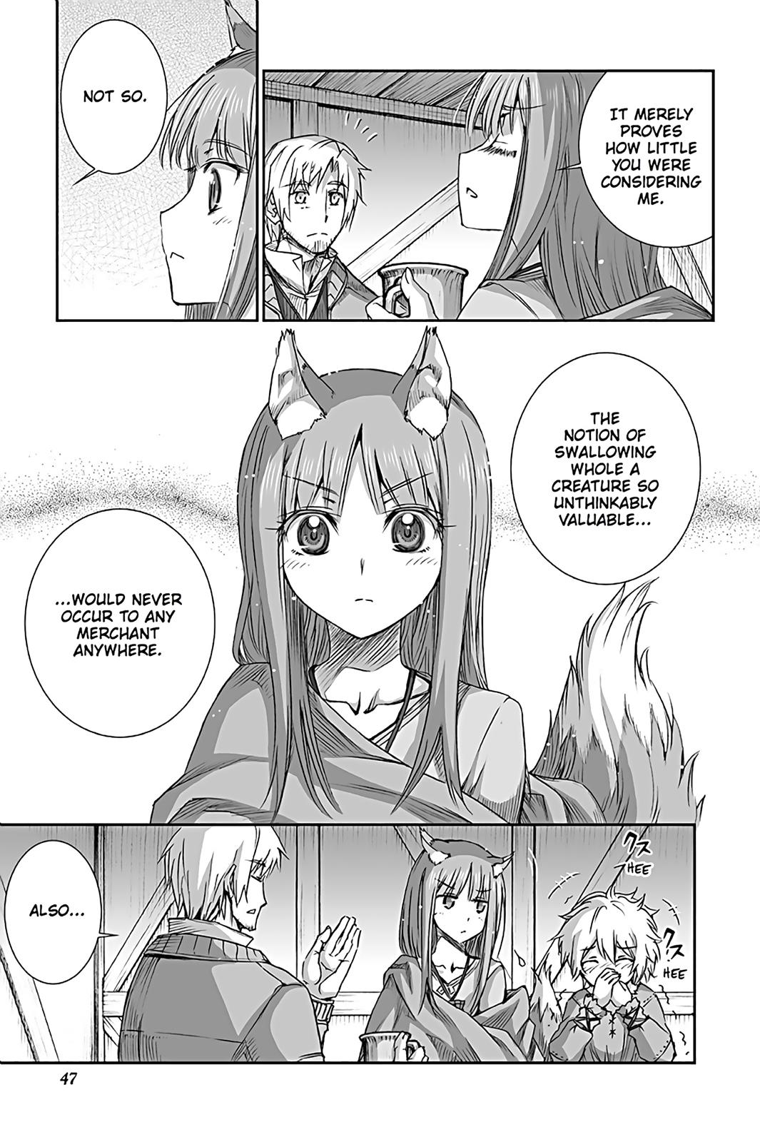 Ookami to Koushinryou Chapter 56 page 25 - Chapter 56