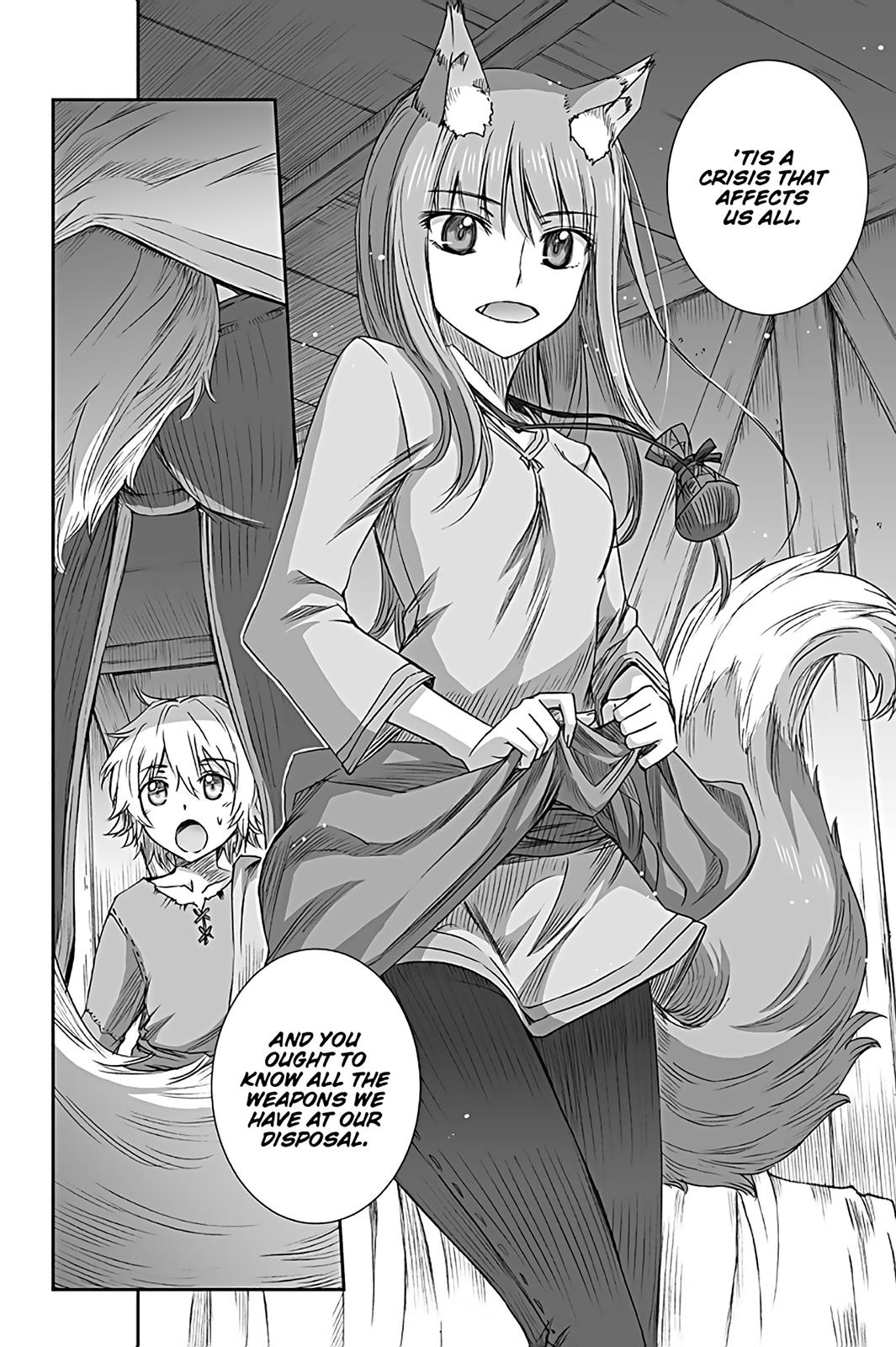 Ookami to Koushinryou Chapter 56 page 4 - Chapter 56