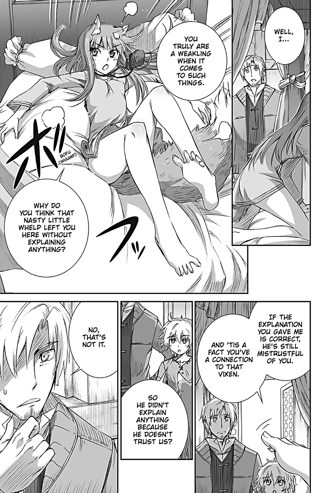 Ookami to Koushinryou Chapter 57 page 21 - Chapter 57