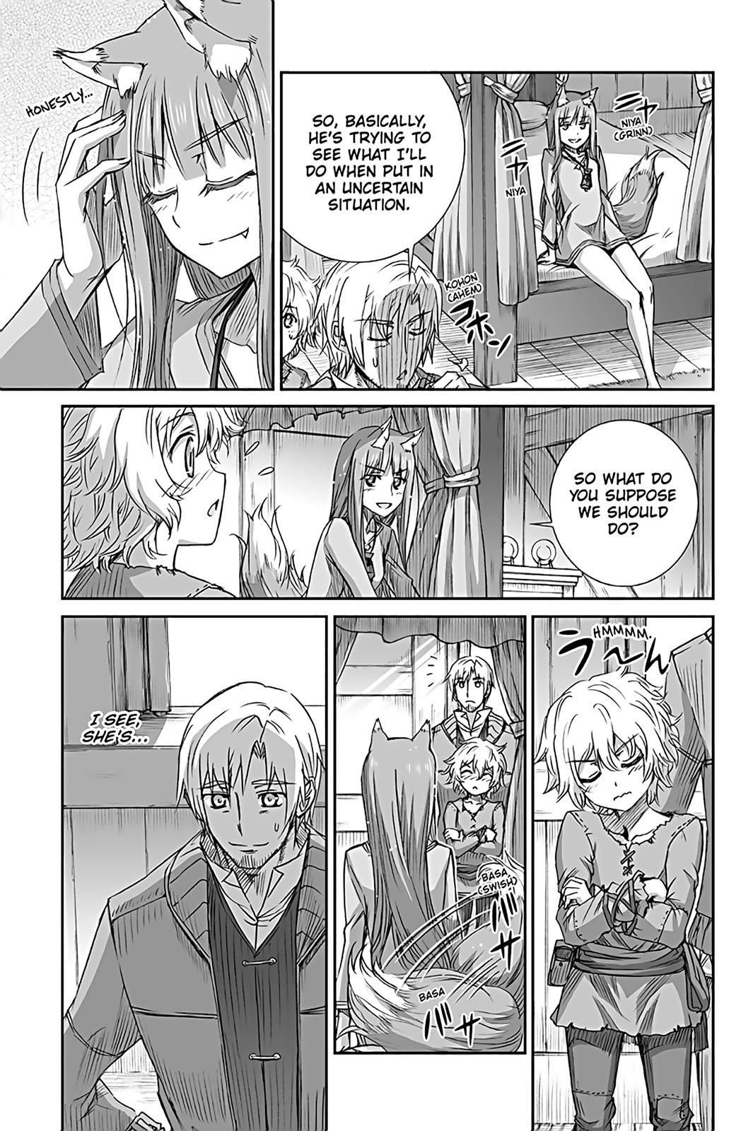 Ookami to Koushinryou Chapter 57 page 23 - Chapter 57