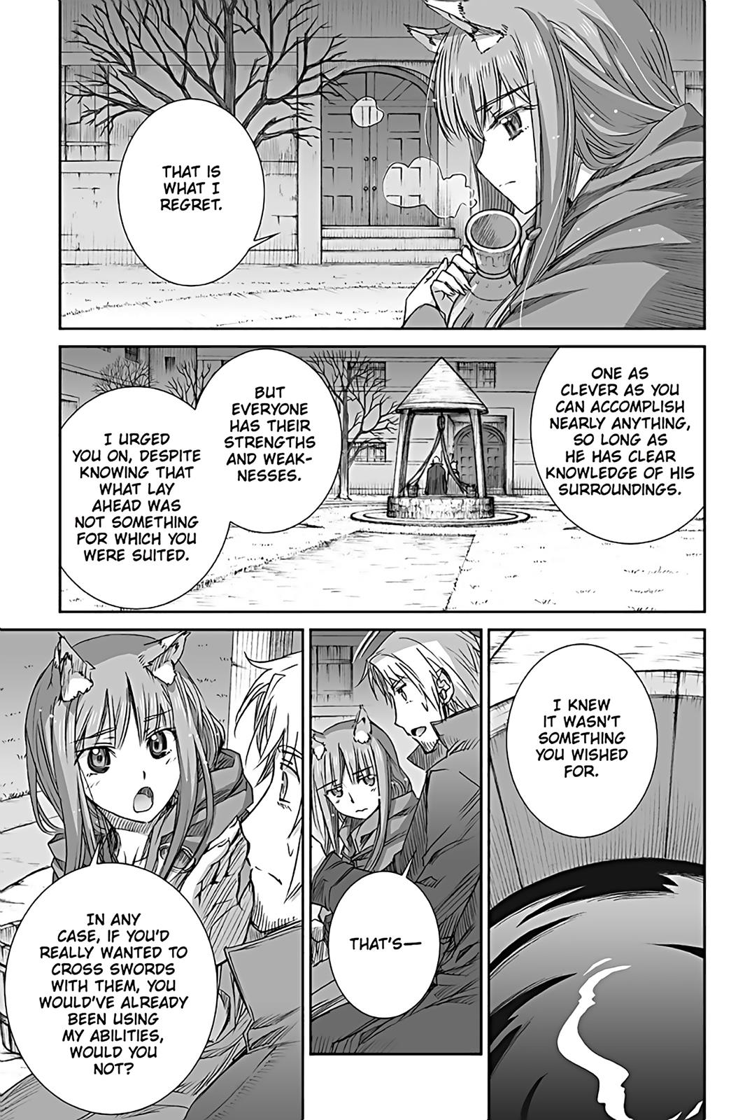 Ookami to Koushinryou Chapter 59 page 9 - Chapter 59