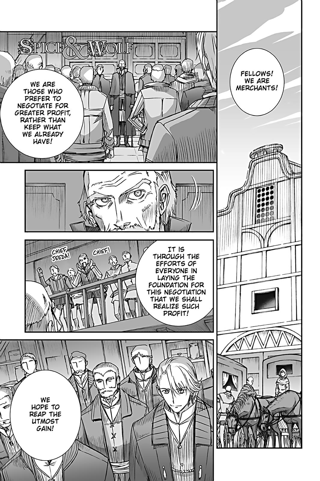 Ookami to Koushinryou Chapter 60 page 1 - Chapter 60