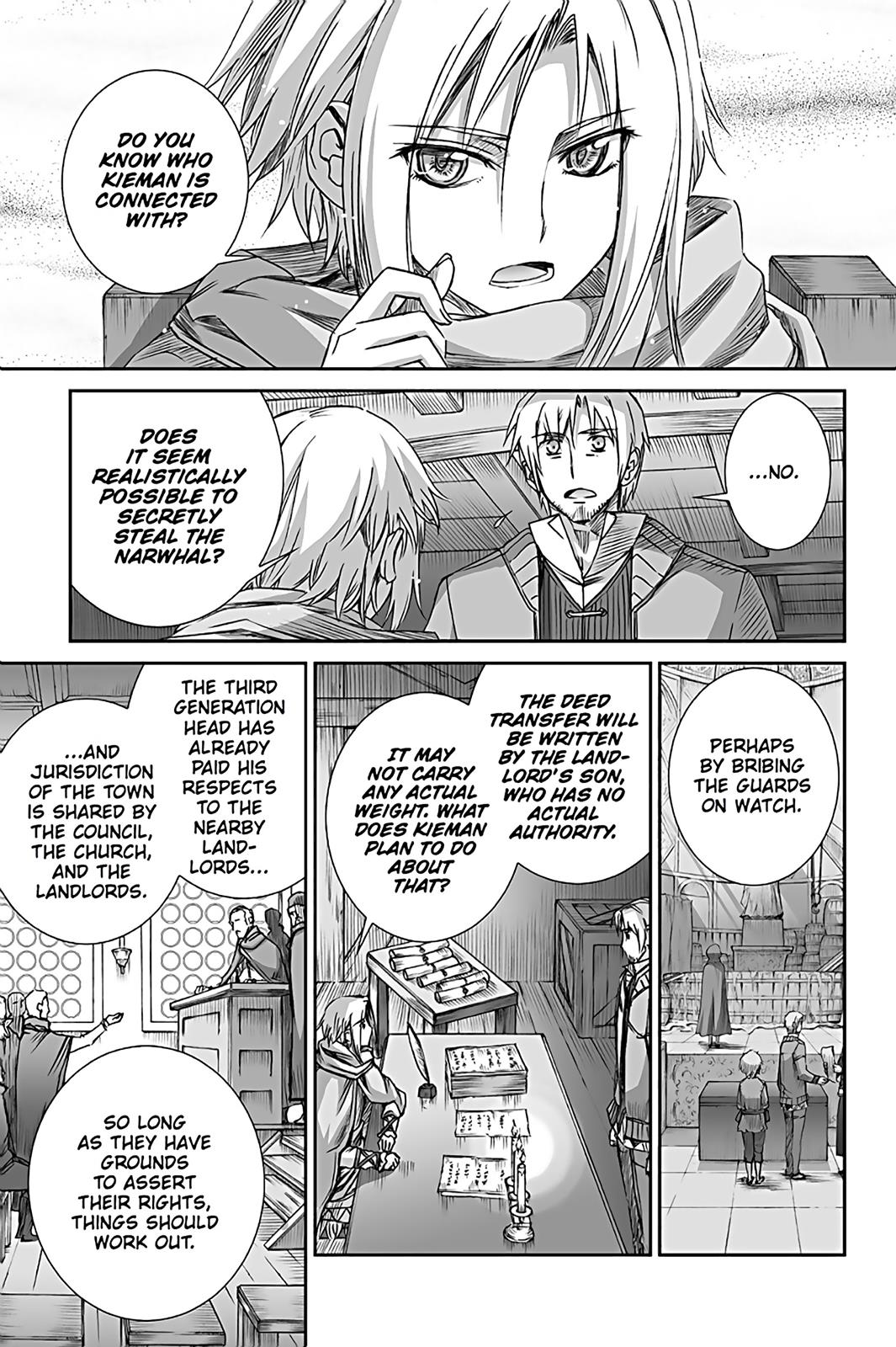 Ookami to Koushinryou Chapter 61 page 7 - Chapter 61