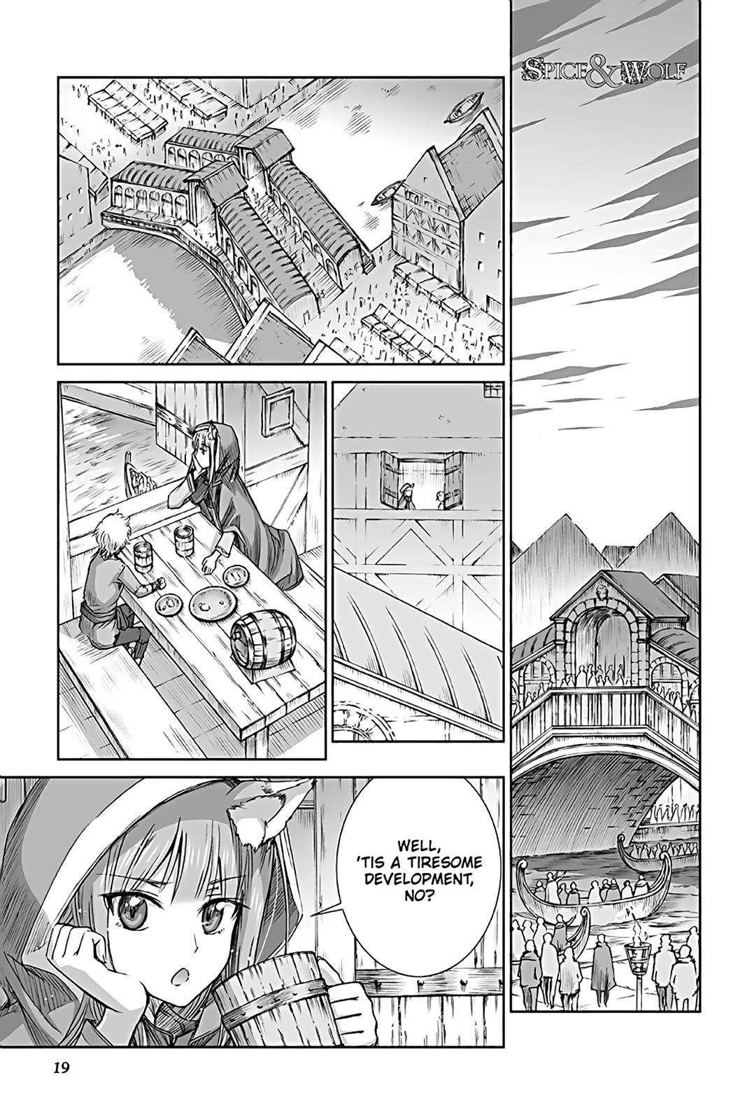 Ookami to Koushinryou Chapter 63 page 1 - Chapter 63