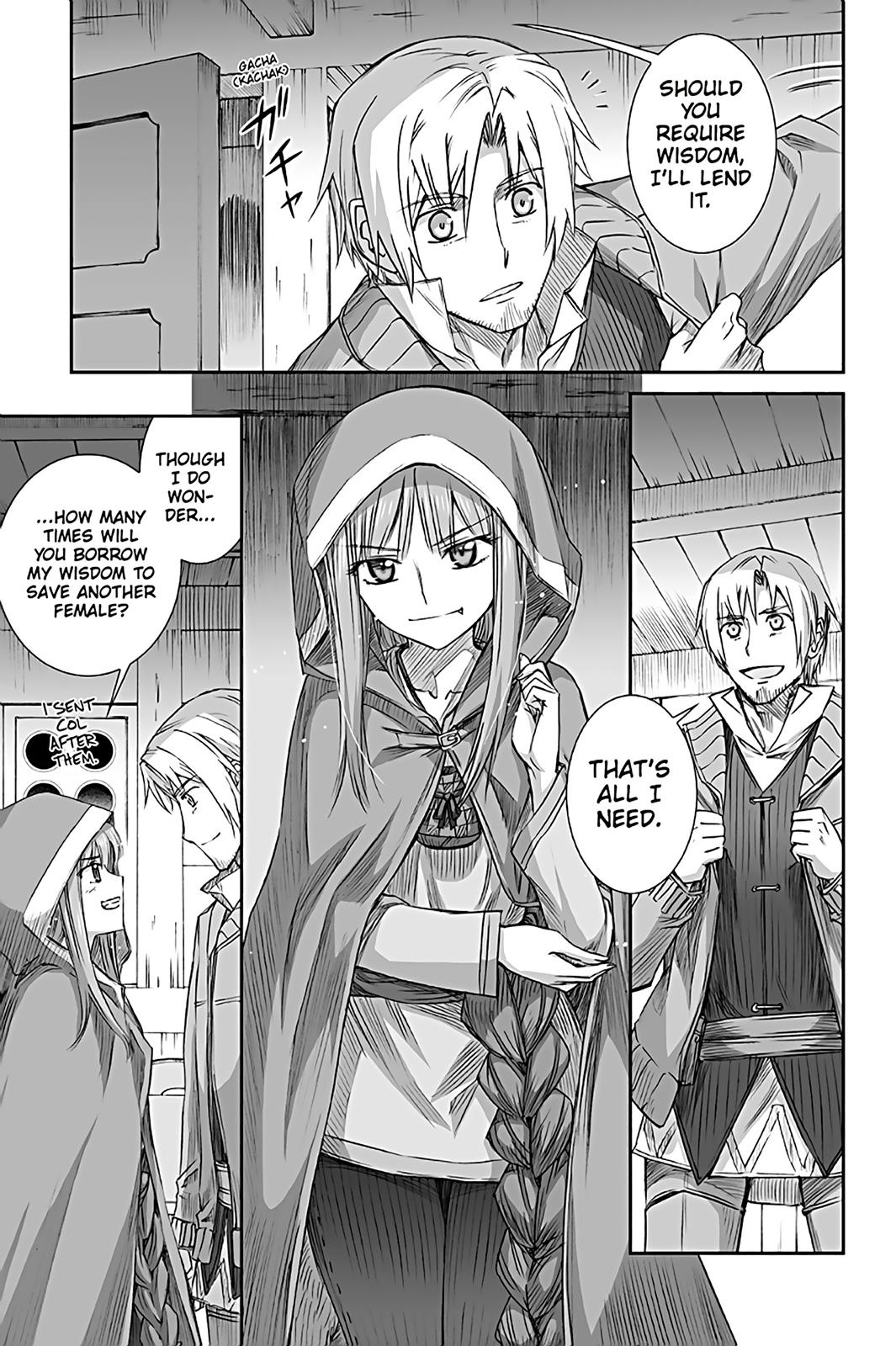Ookami to Koushinryou Chapter 63 page 25 - Chapter 63