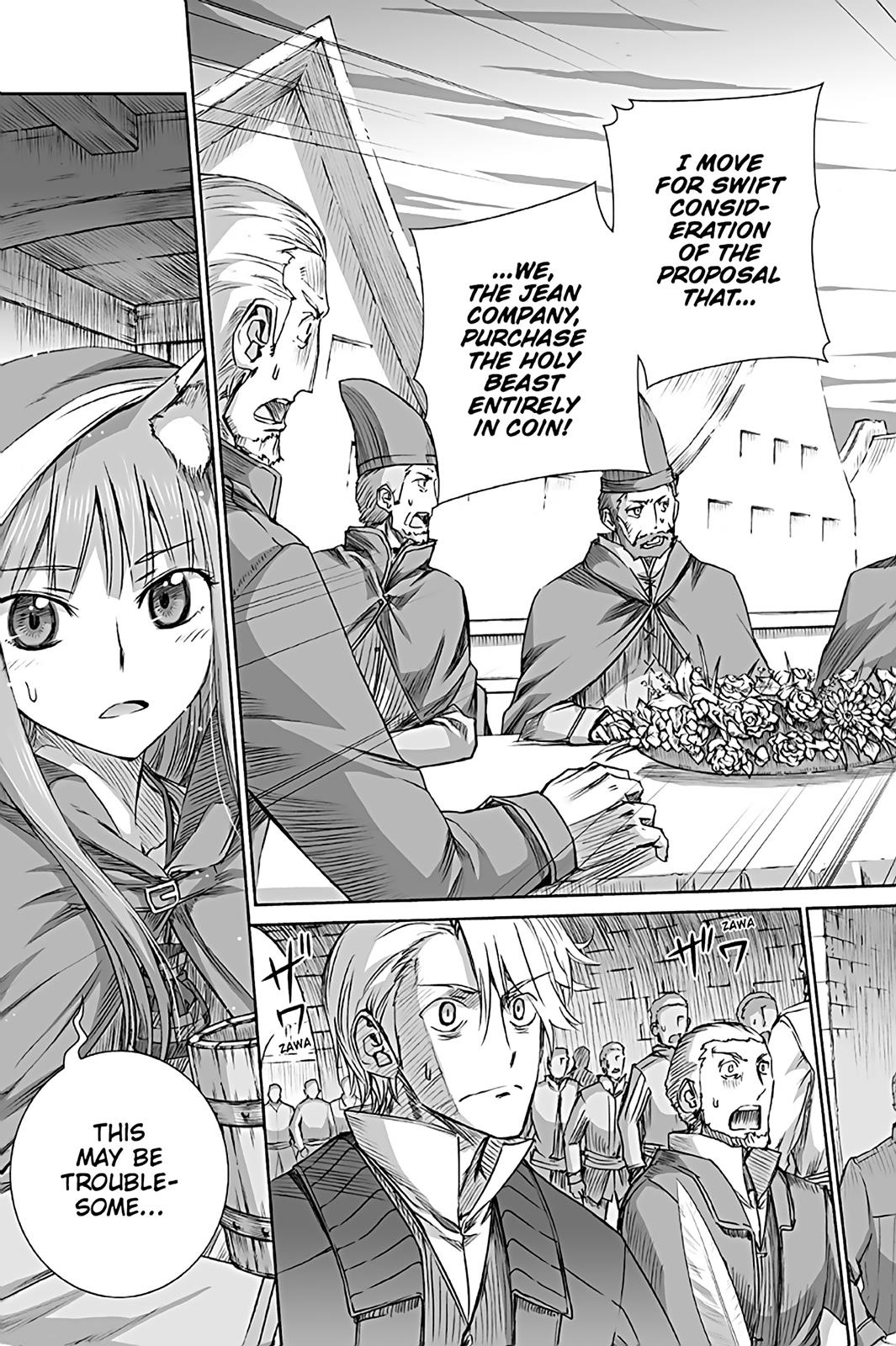 Ookami to Koushinryou Chapter 63 page 5 - Chapter 63