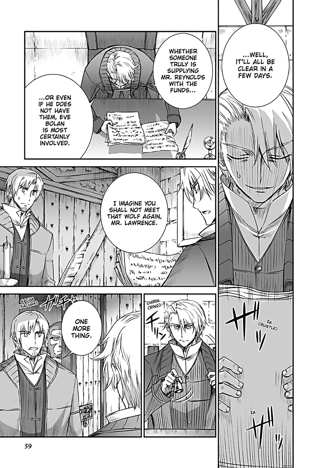 Ookami to Koushinryou Chapter 64 page 13 - Chapter 64