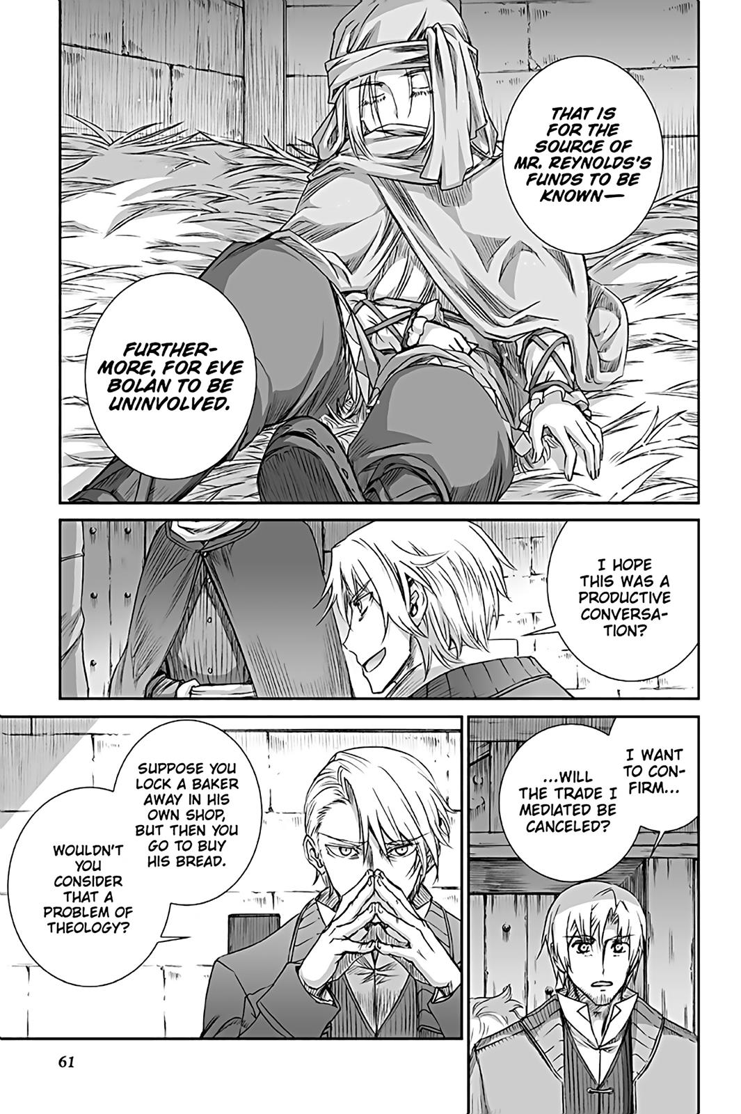 Ookami to Koushinryou Chapter 64 page 15 - Chapter 64