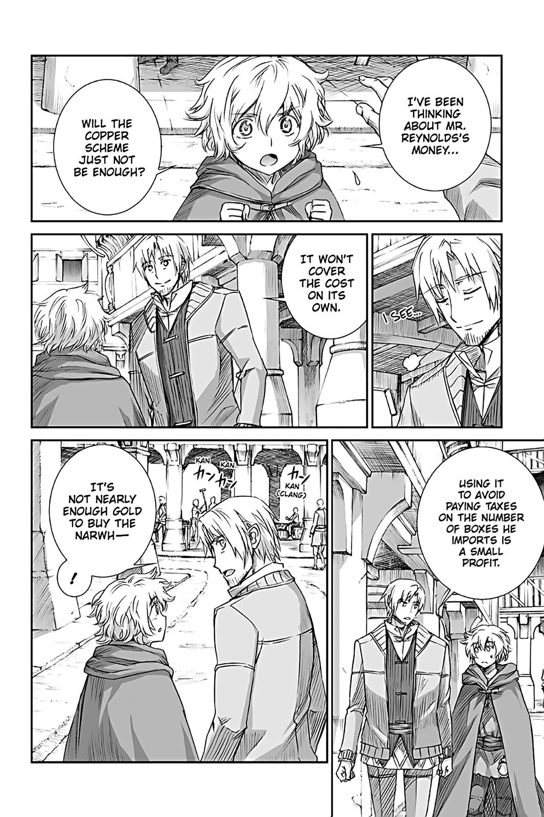 Ookami to Koushinryou Chapter 64 page 18 - Chapter 64