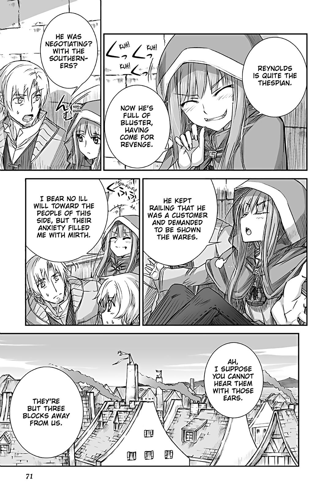 Ookami to Koushinryou Chapter 64 page 25 - Chapter 64