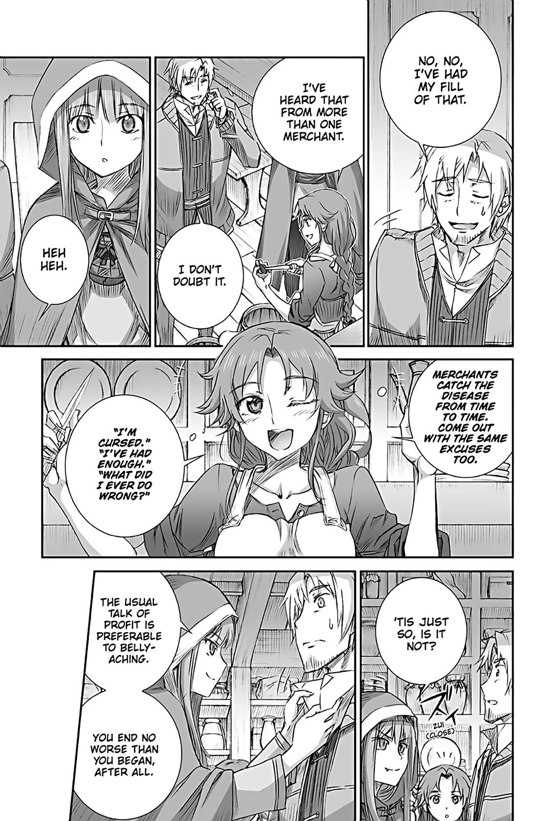 Ookami to Koushinryou Chapter 67 page 13 - Chapter 67