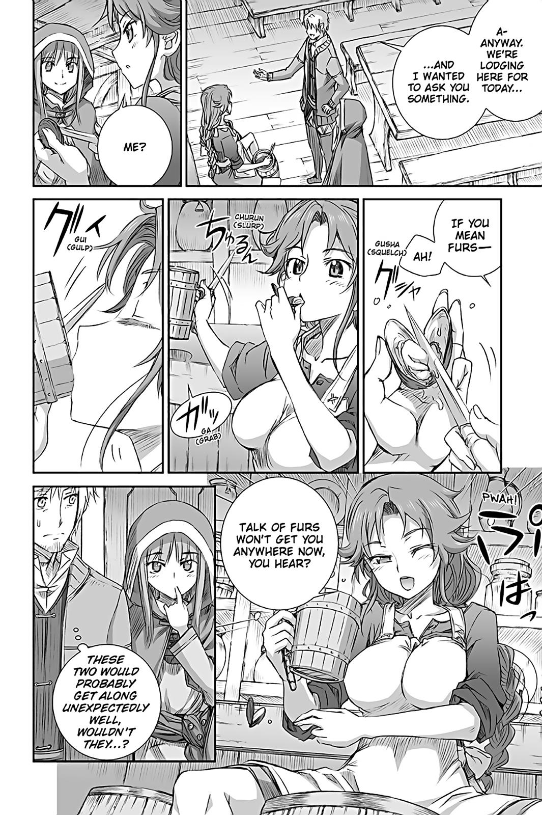 Ookami to Koushinryou Chapter 67 page 14 - Chapter 67