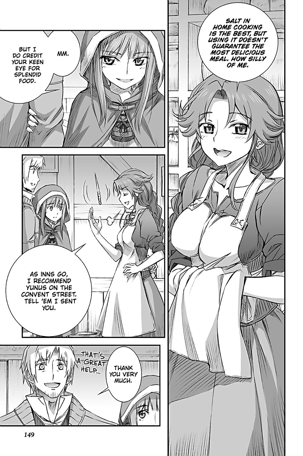 Ookami to Koushinryou Chapter 67 page 17 - Chapter 67