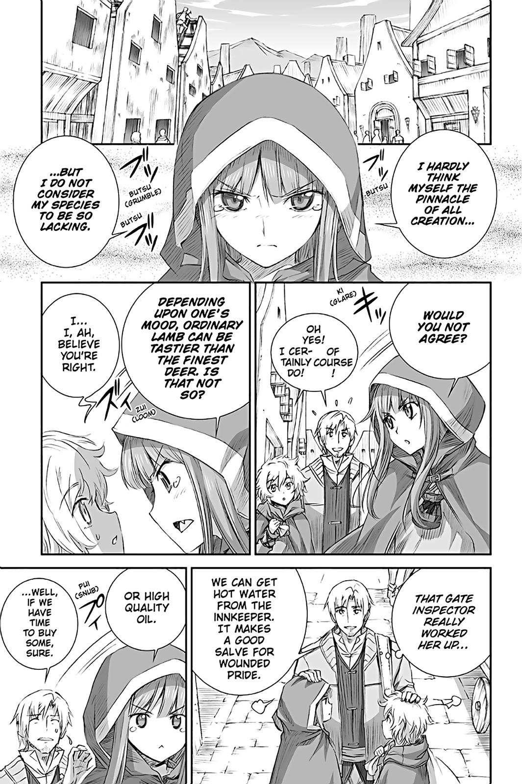Ookami to Koushinryou Chapter 67 page 7 - Chapter 67