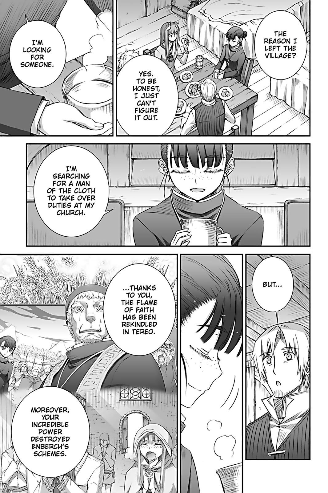 Ookami to Koushinryou Chapter 68 page 14 - Chapter 68