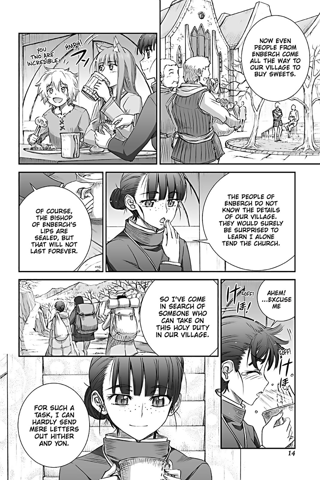 Ookami to Koushinryou Chapter 68 page 15 - Chapter 68