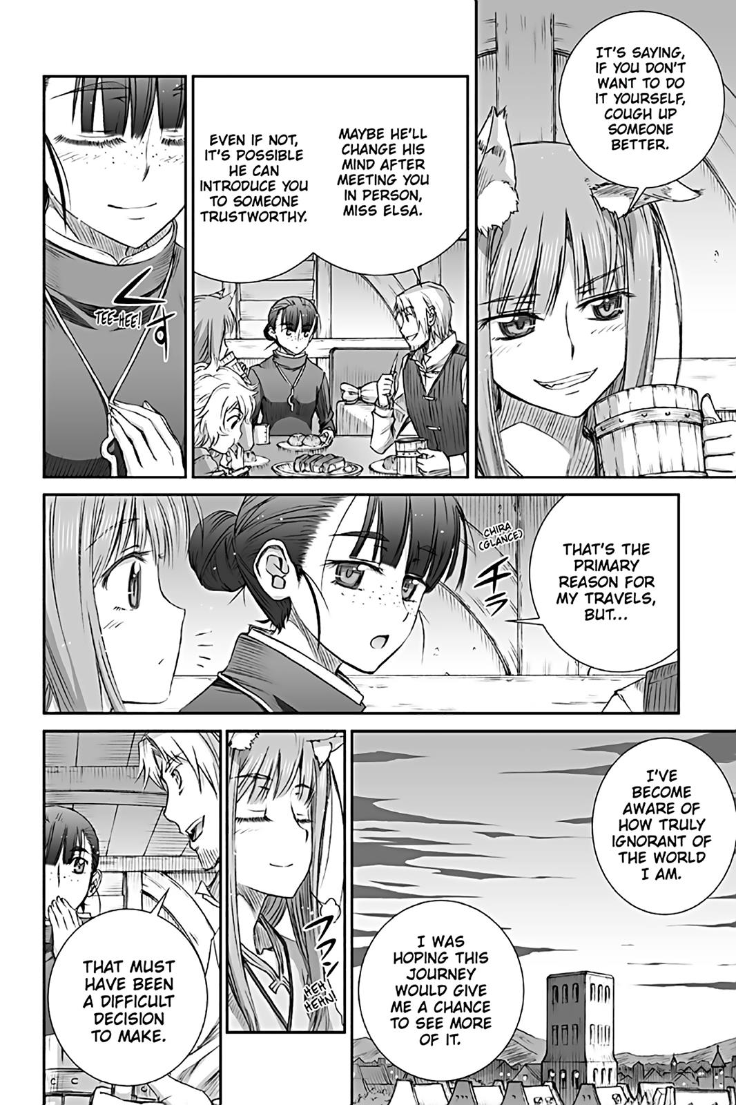 Ookami to Koushinryou Chapter 68 page 17 - Chapter 68