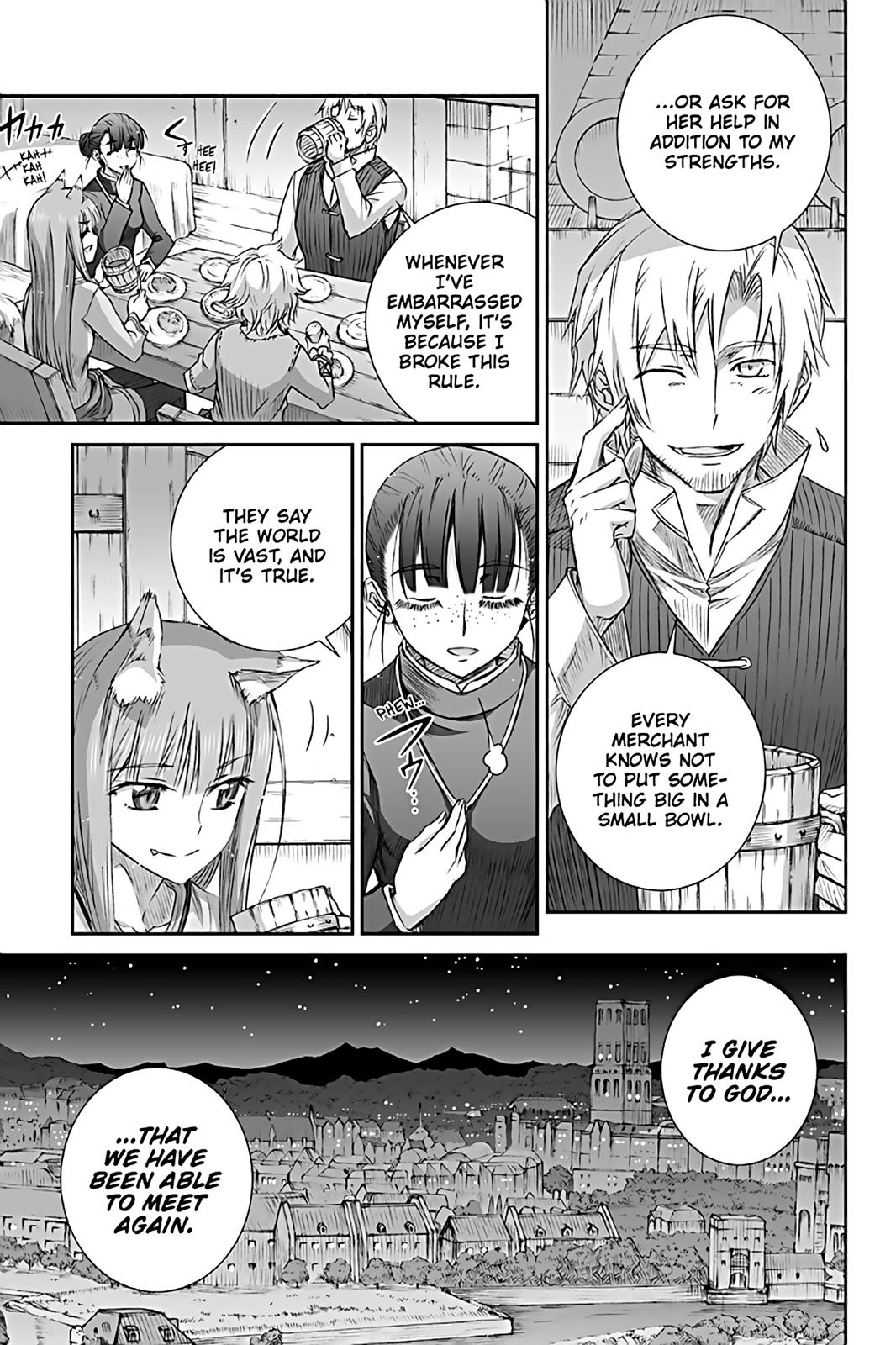 Ookami to Koushinryou Chapter 68 page 22 - Chapter 68