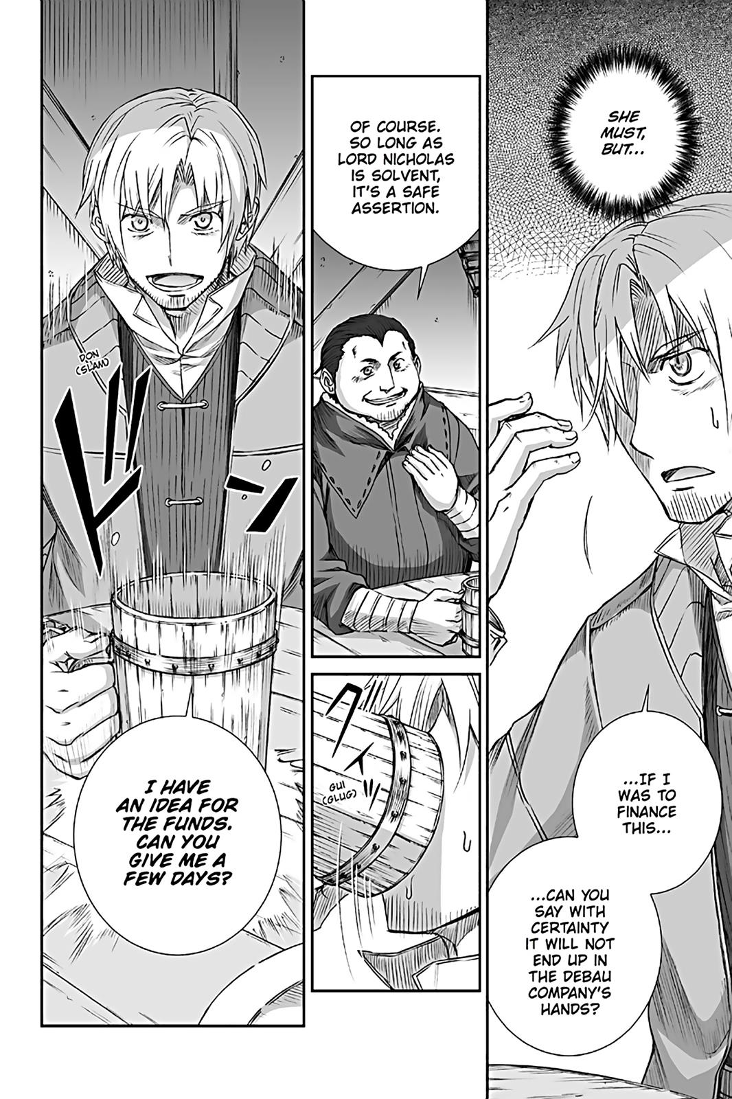 Ookami to Koushinryou Chapter 69 page 18 - Chapter 69