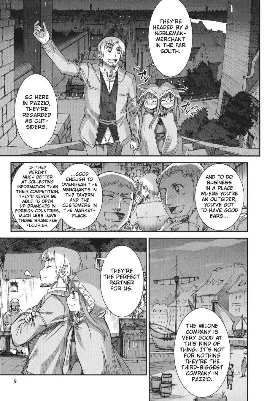 Ookami to Koushinryou Chapter 7 page 10 - Chapter 7