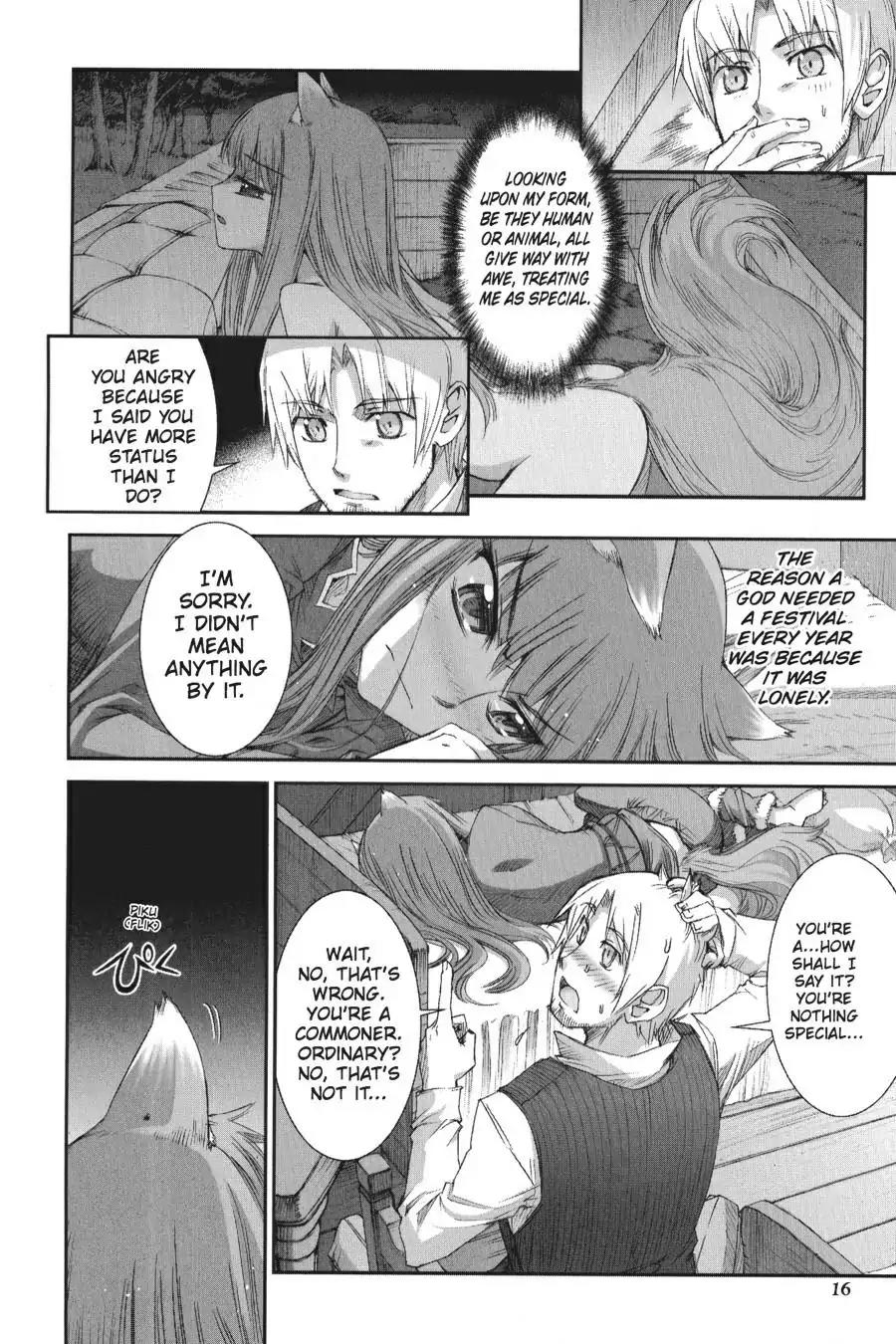 Ookami to Koushinryou Chapter 7 page 17 - Chapter 7