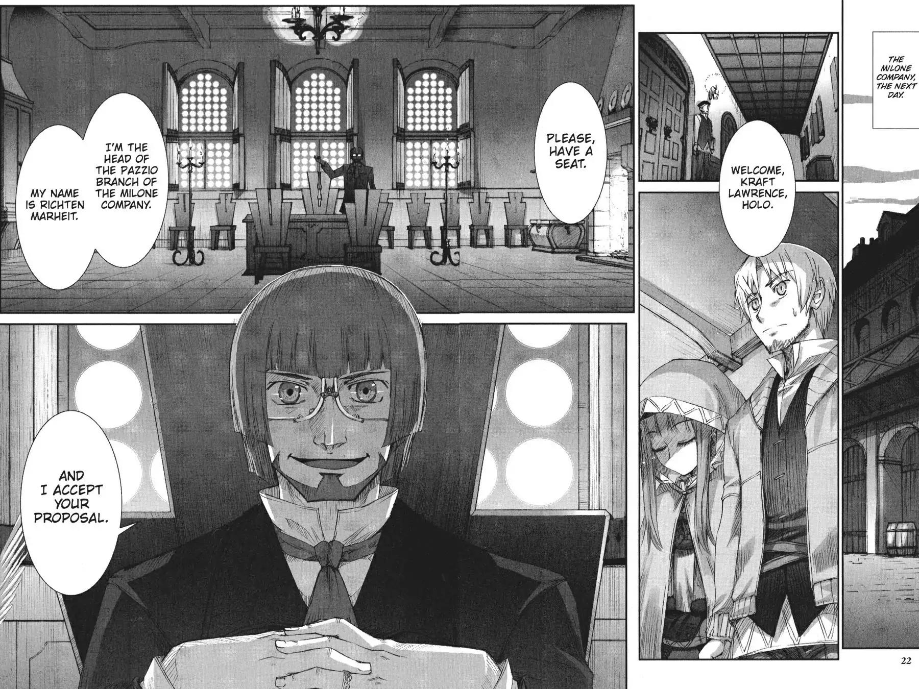 Ookami to Koushinryou Chapter 7 page 23 - Chapter 7