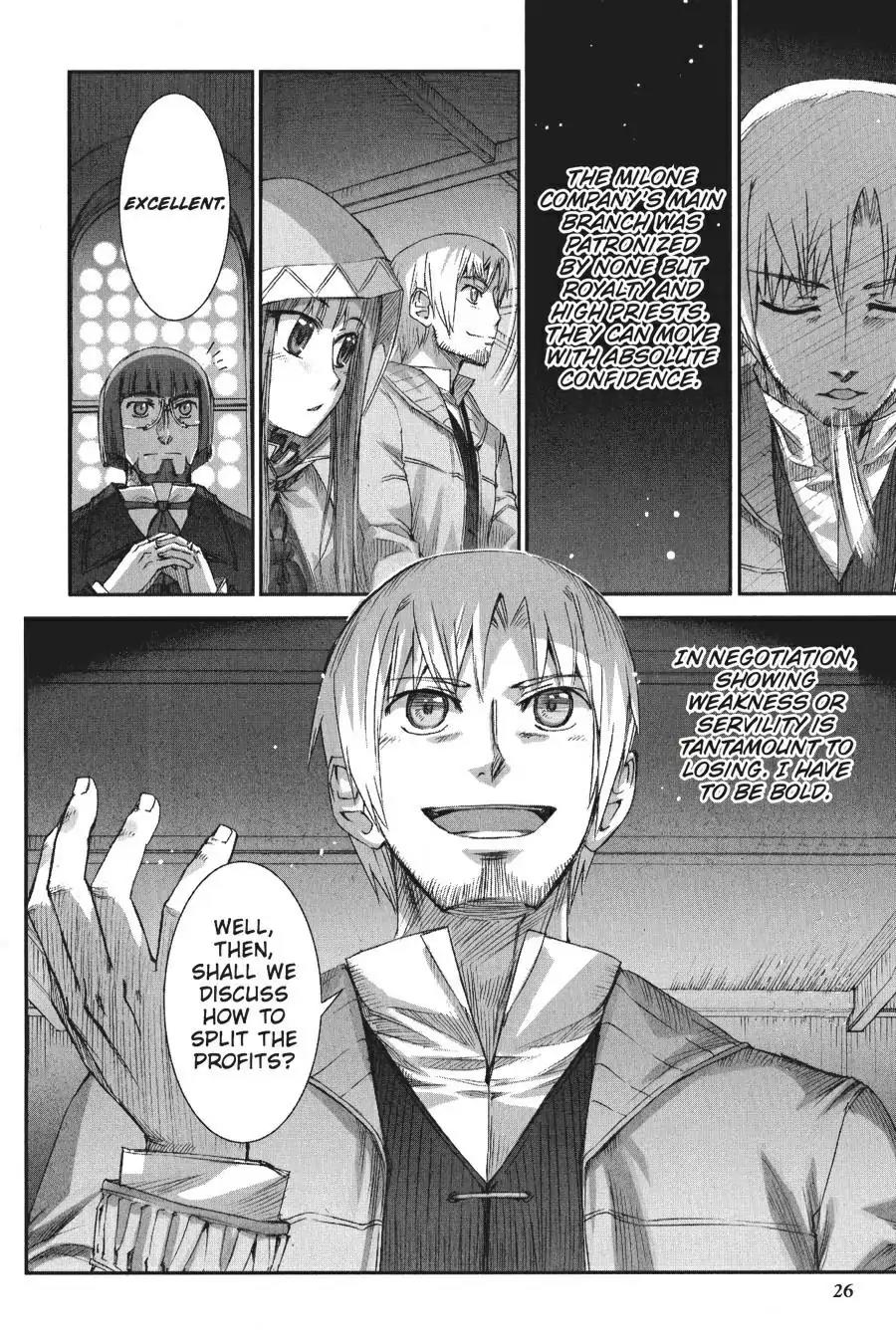 Ookami to Koushinryou Chapter 7 page 26 - Chapter 7