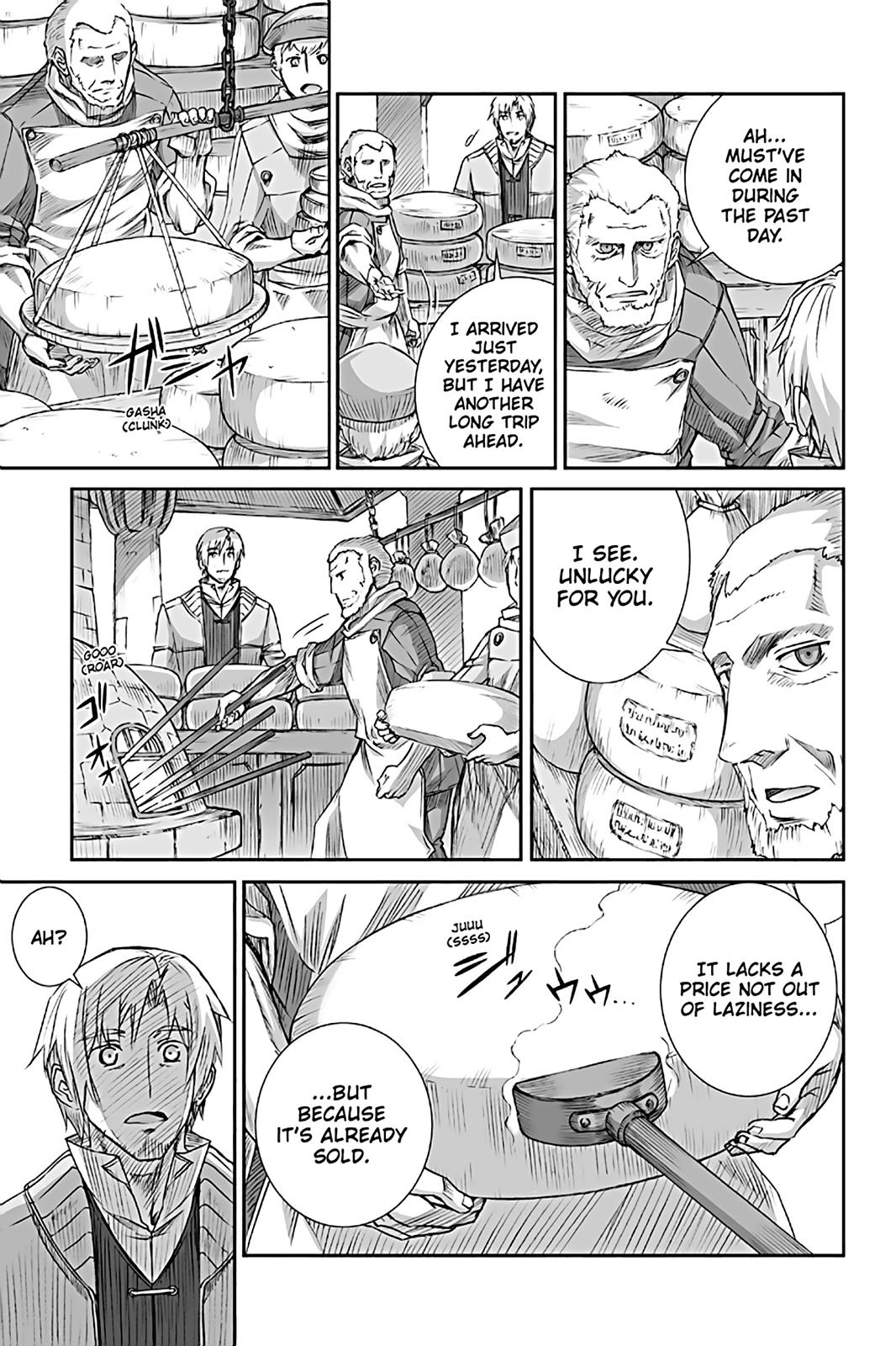 Ookami to Koushinryou Chapter 70 page 13 - Chapter 70