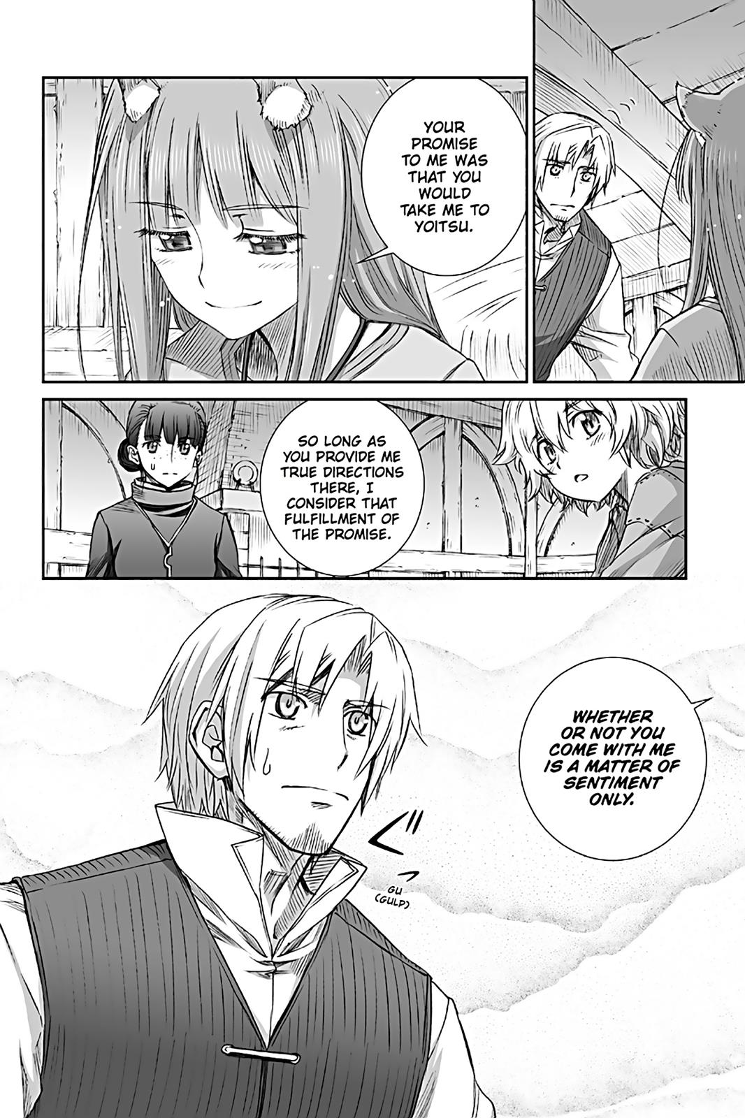 Ookami to Koushinryou Chapter 70 page 8 - Chapter 70