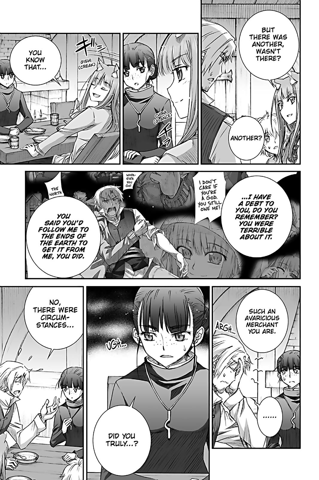 Ookami to Koushinryou Chapter 70 page 9 - Chapter 70