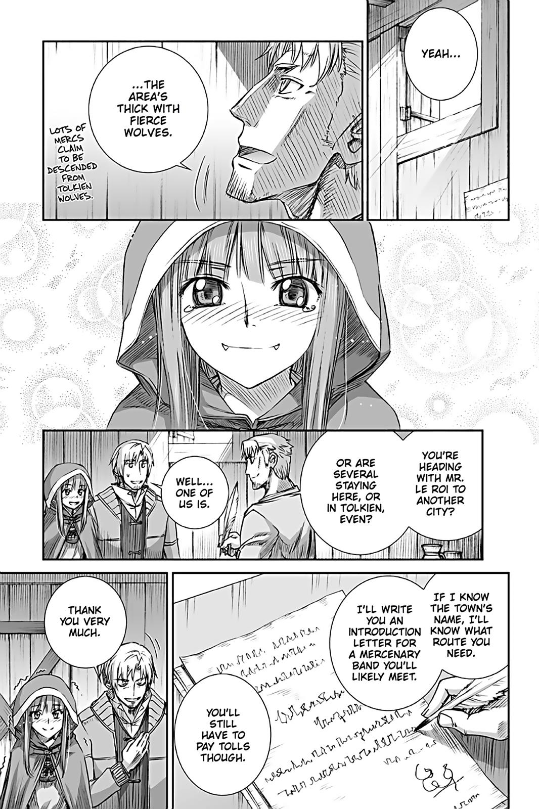 Ookami to Koushinryou Chapter 71 page 17 - Chapter 71