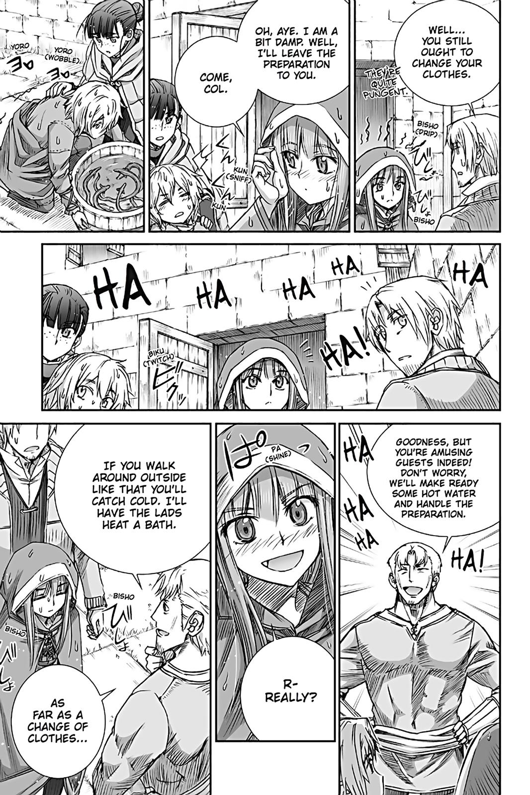 Ookami to Koushinryou Chapter 72 page 9 - Chapter 72