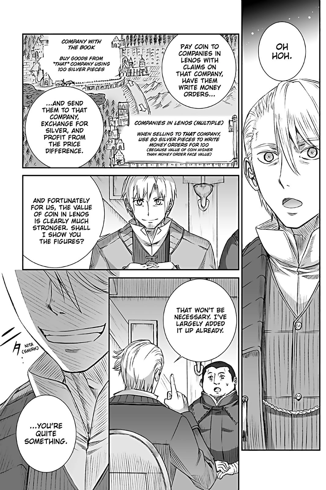 Ookami to Koushinryou Chapter 73 page 19 - Chapter 73