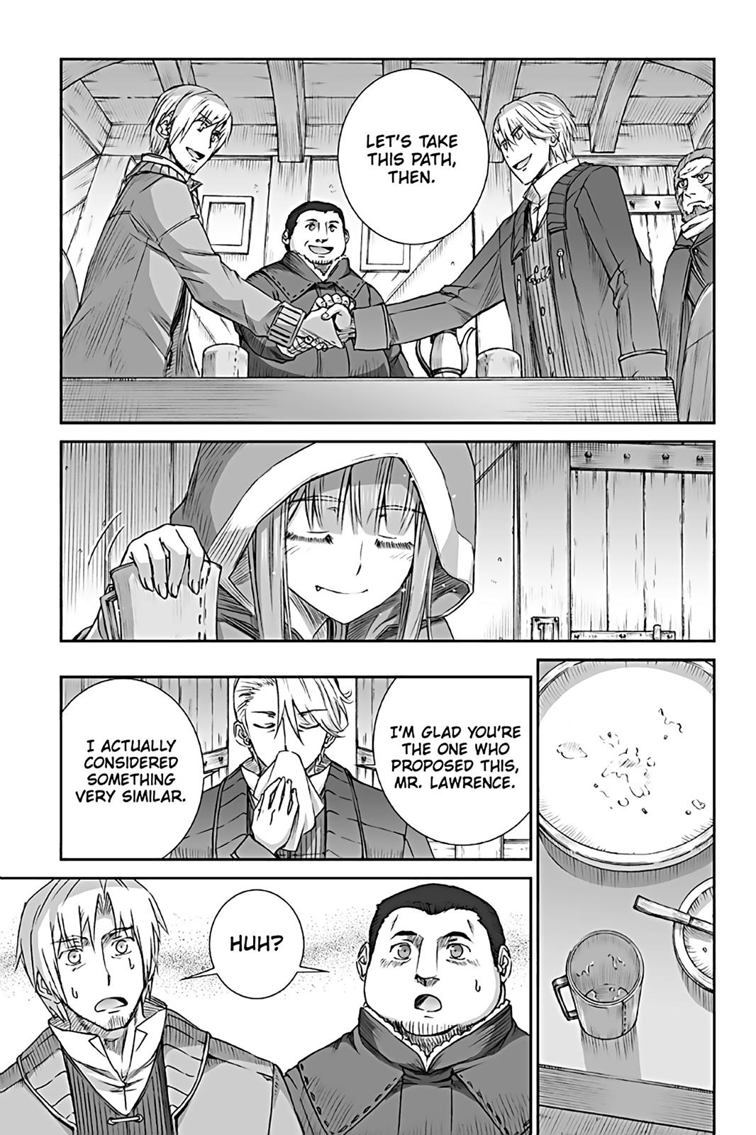 Ookami to Koushinryou Chapter 73 page 21 - Chapter 73