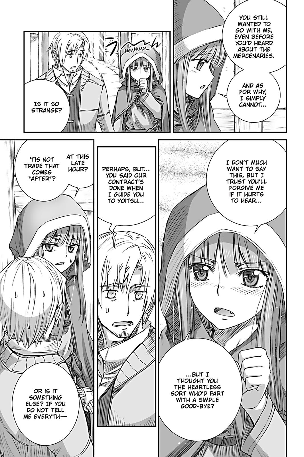 Ookami to Koushinryou Chapter 74 page 13 - Chapter 74