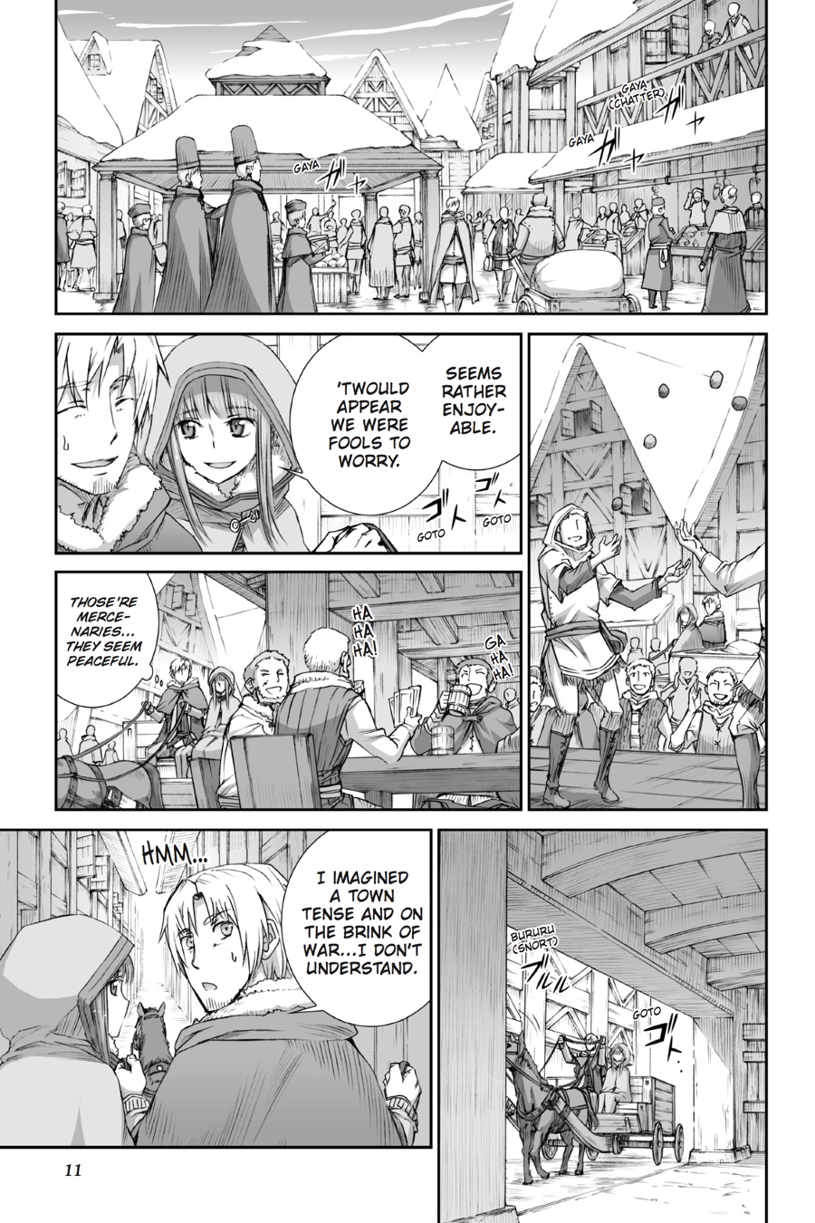 Ookami to Koushinryou Chapter 75 page 12 - Chapter 75