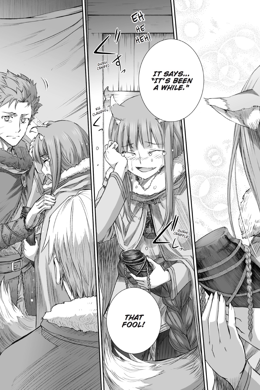 Ookami to Koushinryou Chapter 75 page 38 - Chapter 75