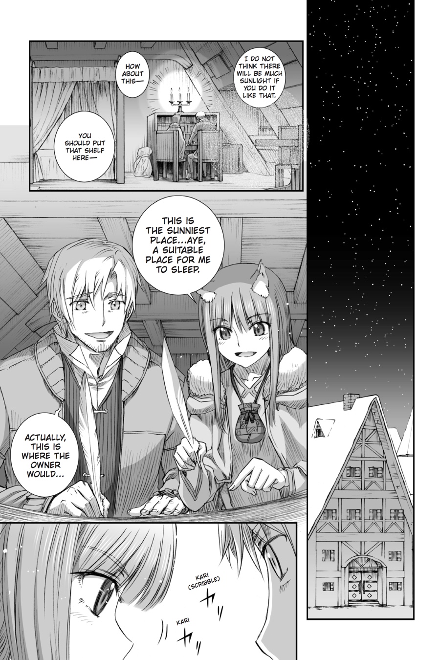 Ookami to Koushinryou Chapter 77 page 15 - Chapter 77