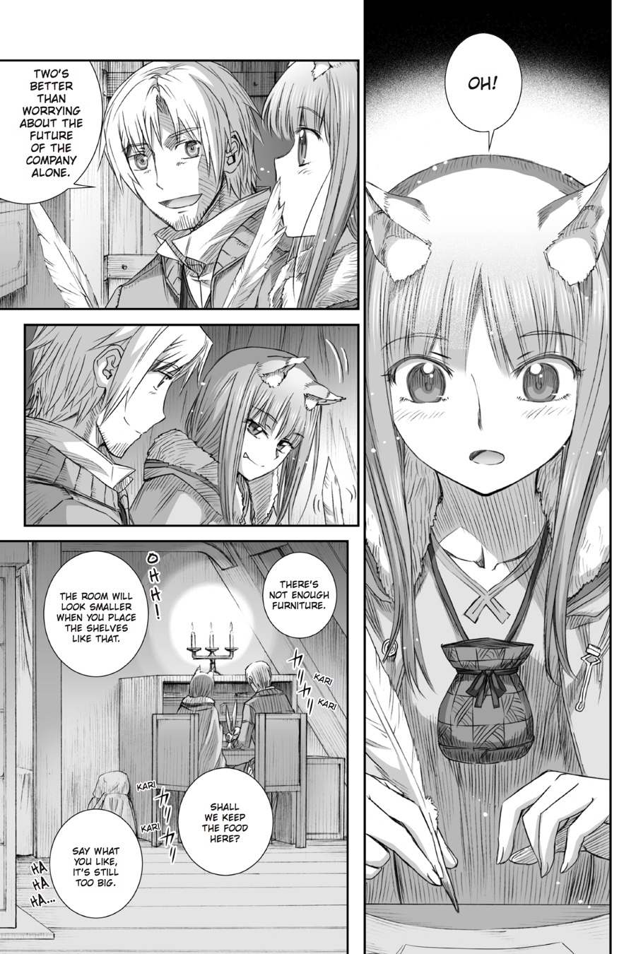 Ookami to Koushinryou Chapter 77 page 17 - Chapter 77