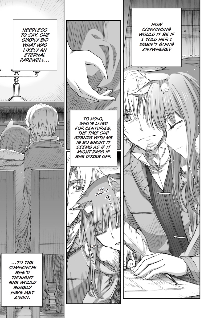 Ookami to Koushinryou Chapter 77 page 19 - Chapter 77