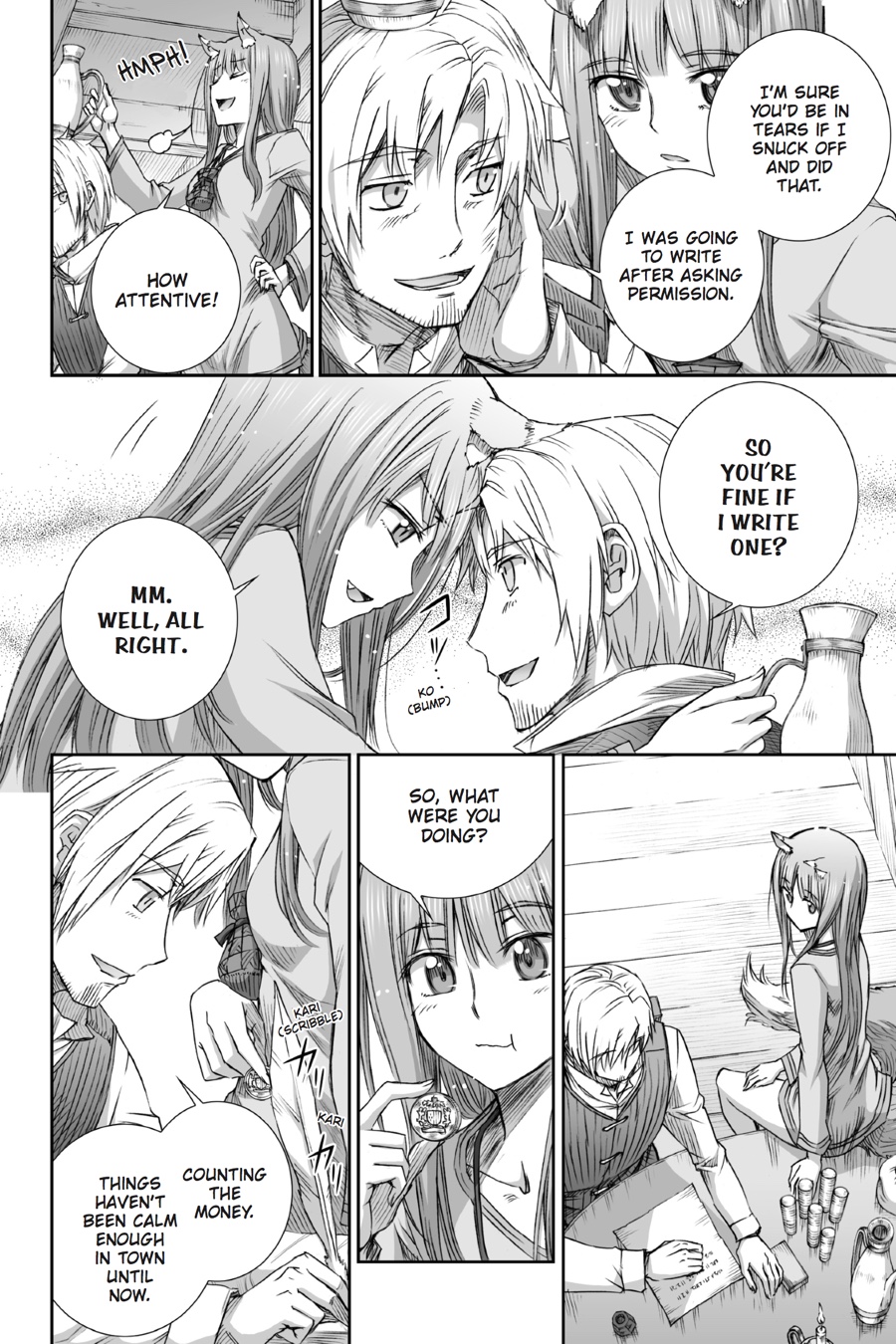 Ookami to Koushinryou Chapter 78 page 14 - Chapter 78