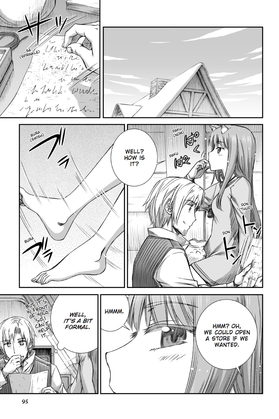 Ookami to Koushinryou Chapter 78 page 17 - Chapter 78