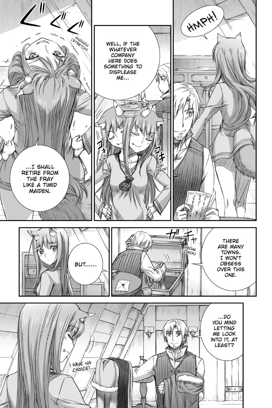 Ookami to Koushinryou Chapter 78 page 19 - Chapter 78