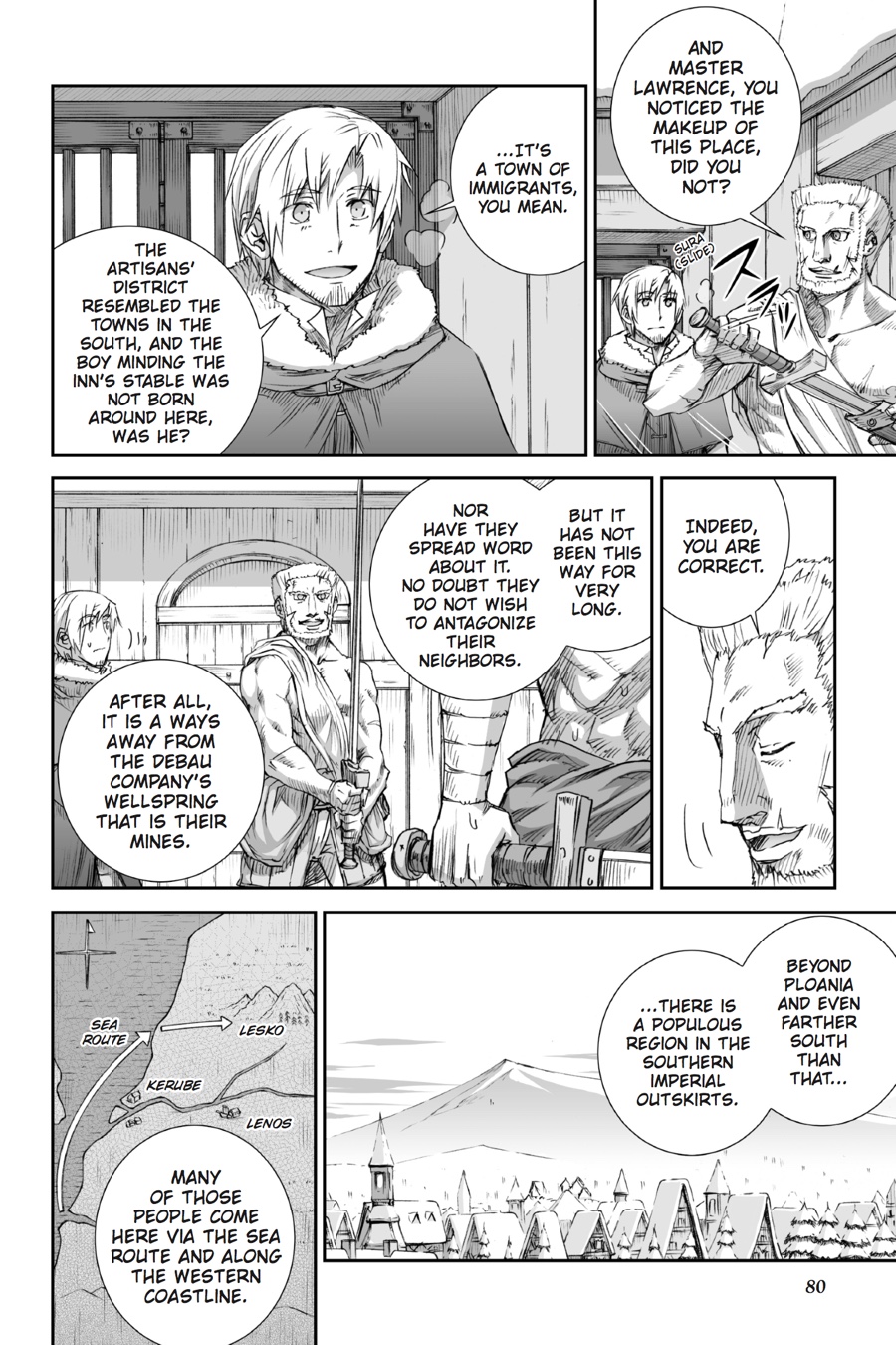 Ookami to Koushinryou Chapter 78 page 2 - Chapter 78