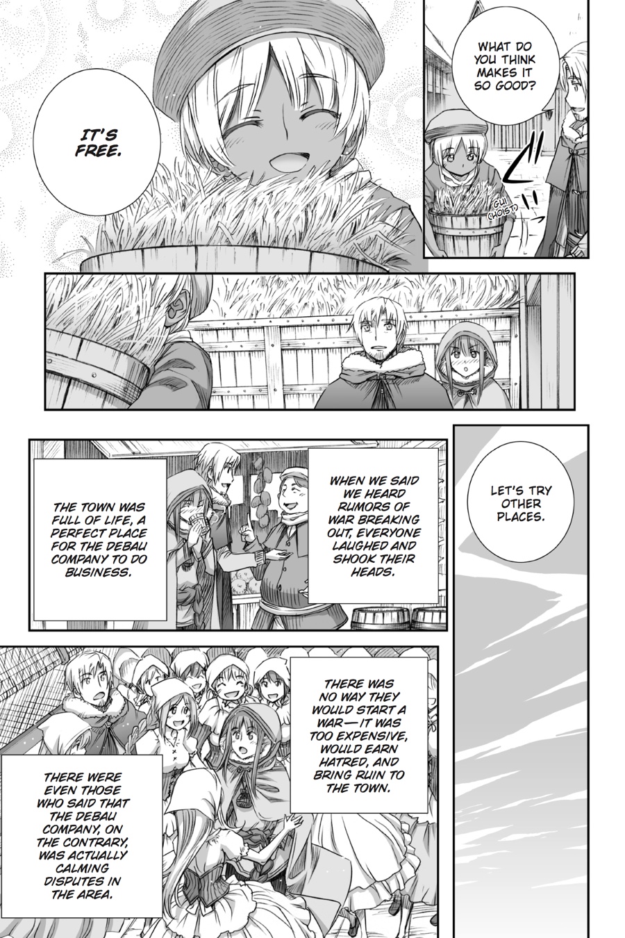 Ookami to Koushinryou Chapter 78 page 21 - Chapter 78