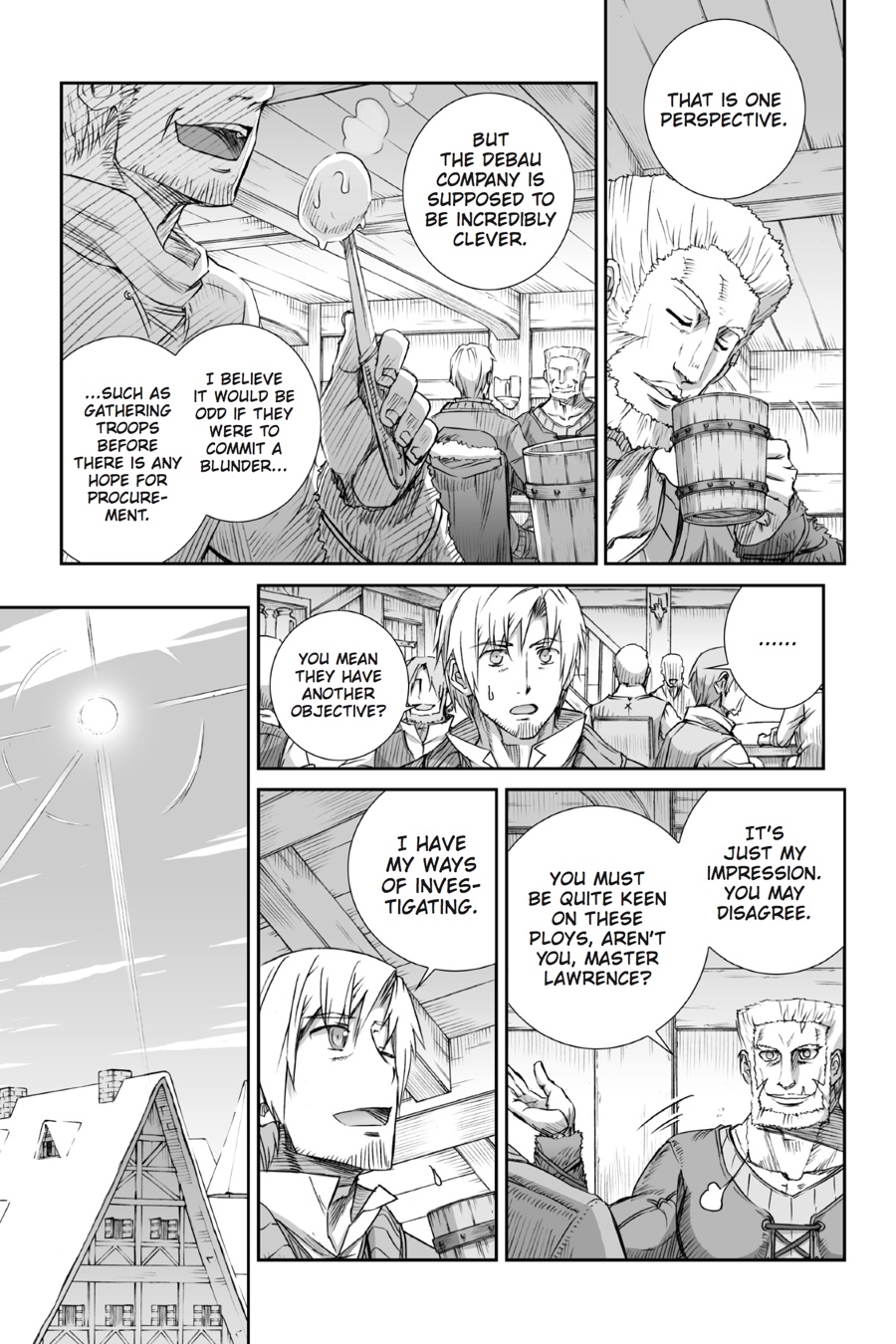 Ookami to Koushinryou Chapter 78 page 9 - Chapter 78