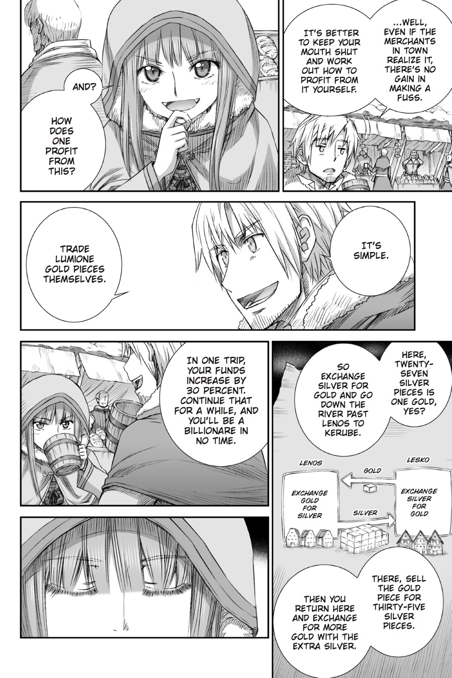 Ookami to Koushinryou Chapter 79 page 10 - Chapter 79