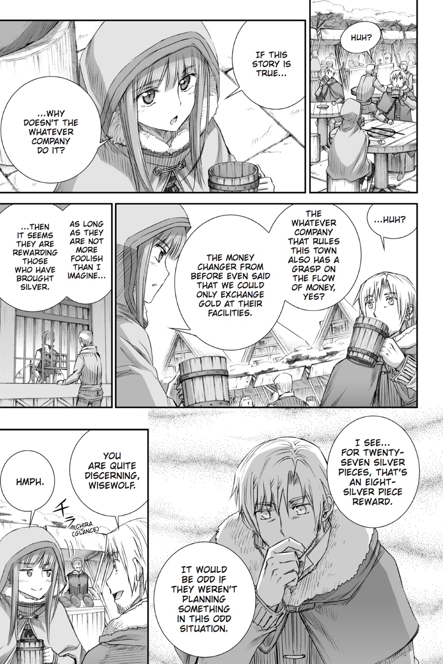 Ookami to Koushinryou Chapter 79 page 13 - Chapter 79