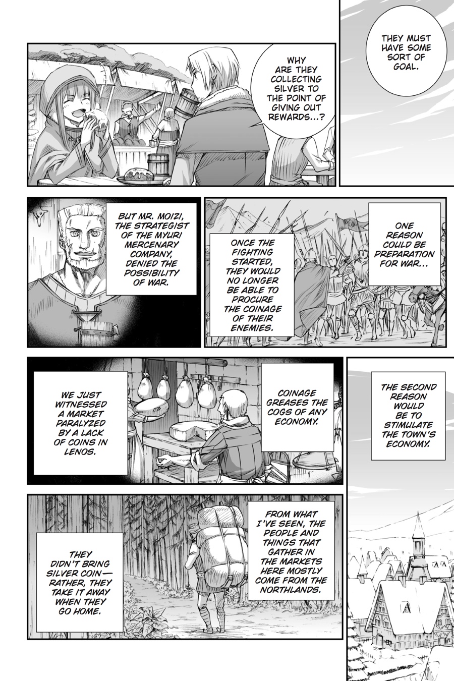 Ookami to Koushinryou Chapter 79 page 14 - Chapter 79