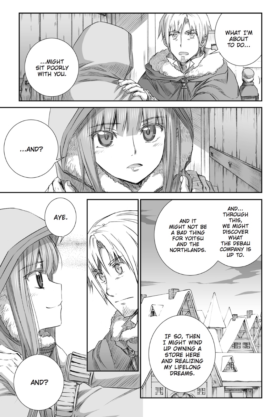 Ookami to Koushinryou Chapter 79 page 19 - Chapter 79